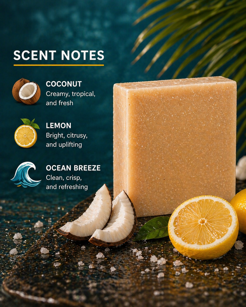 "Beachside" Soap Bar