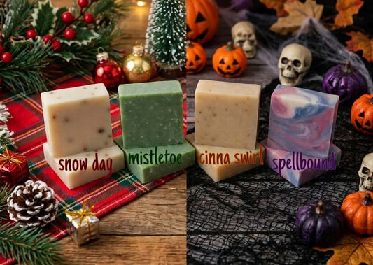 "🧙‍♀️🎄 Witches & Winter" Soap Bar Bundle