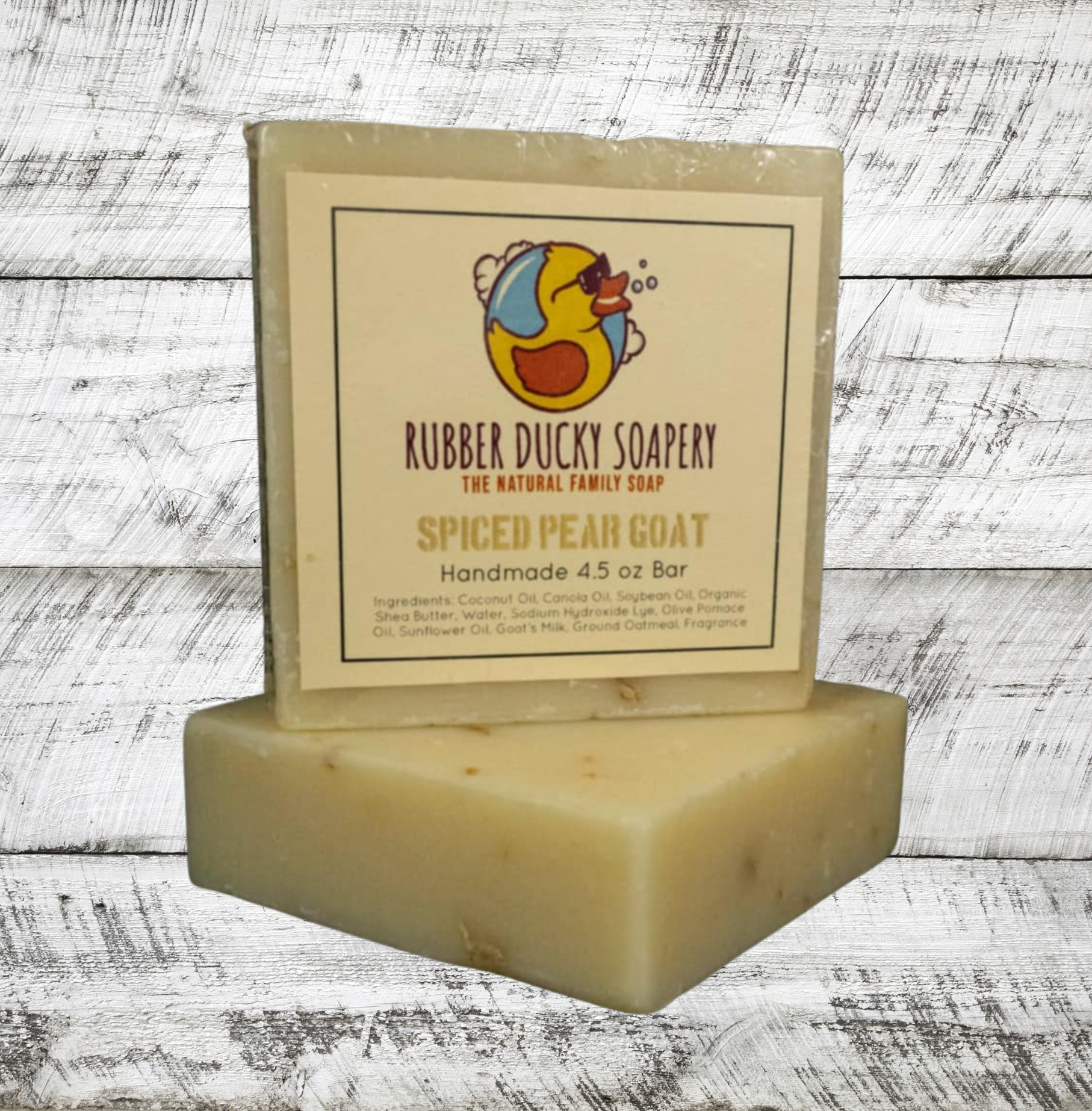 "Spiced Pear Goat" Soap Bar