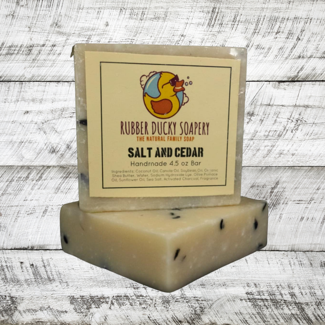 "Salt and Cedar" Soap Bar