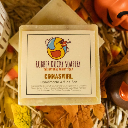 "CinnaSwirl" Soap Bar